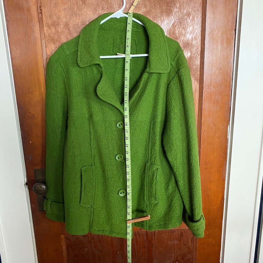 Women’s bright wool jacket